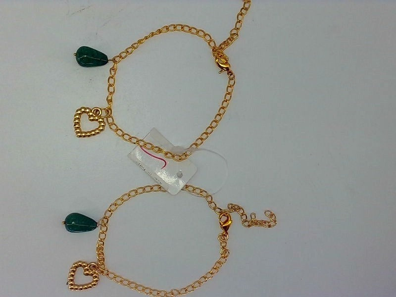 Artemis Foranklets Pair Bracelet Drop And Charm Color Gold