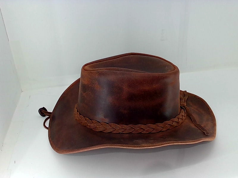 Brandslock Womens Cowboy Hat Hat Color Brown Size Large