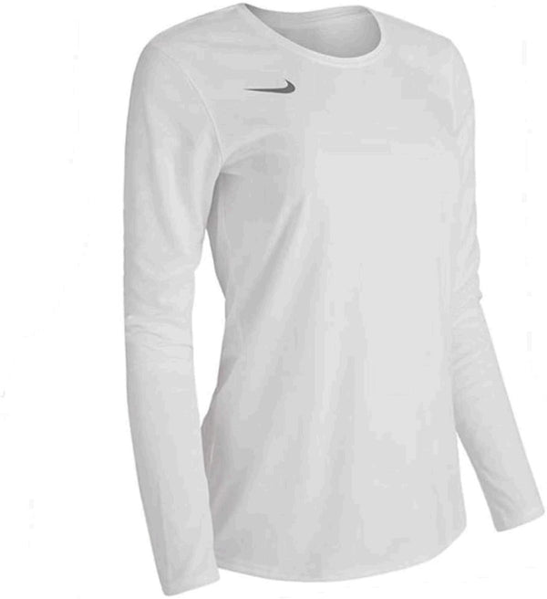 Nike Women's Legend Long-Sleeve T-Shirt X-Large White