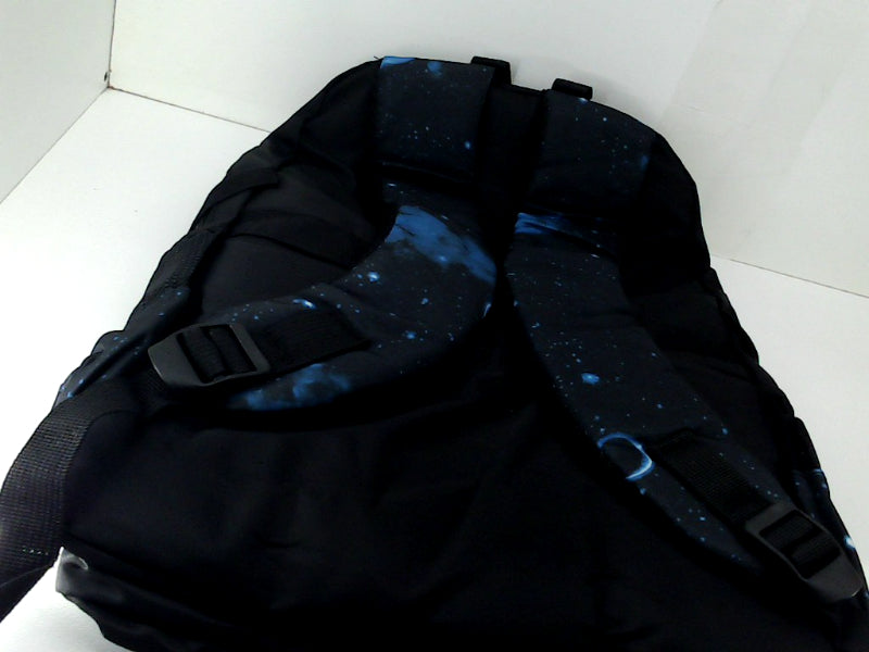 Cosmic Black and Blue School Backpack for Juniors No Size