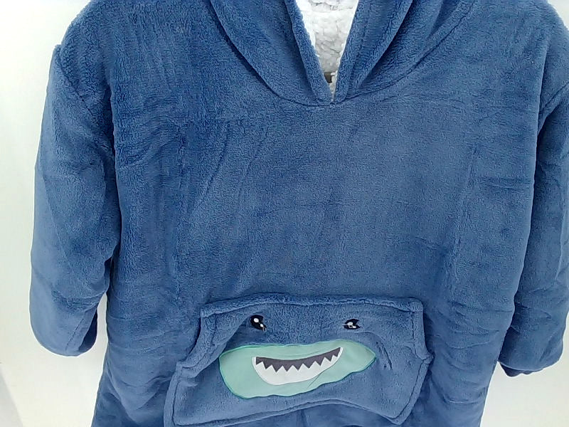 Team Hardy Boys Fun Animal Blanket Hoodie Blue Size 3T