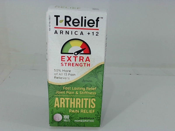 T Relief Extra Strength Arthritis Pain Relief Tablets 100 Count