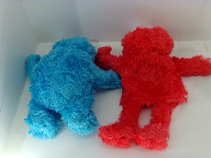 Sesame Street Elmo & Cookie Monster Plush Toys