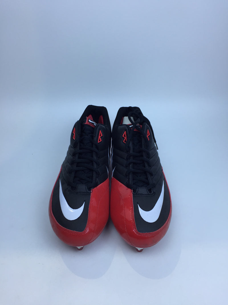 NIKE SUPER SPEED D 396238 016 BLACK/WHITE GAME RED SIZE 14