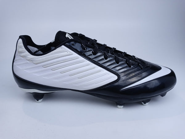 Nike Men Size 12.5 Color White Black Sport Cleat Vapor Speed Low D Pair of Shoes
