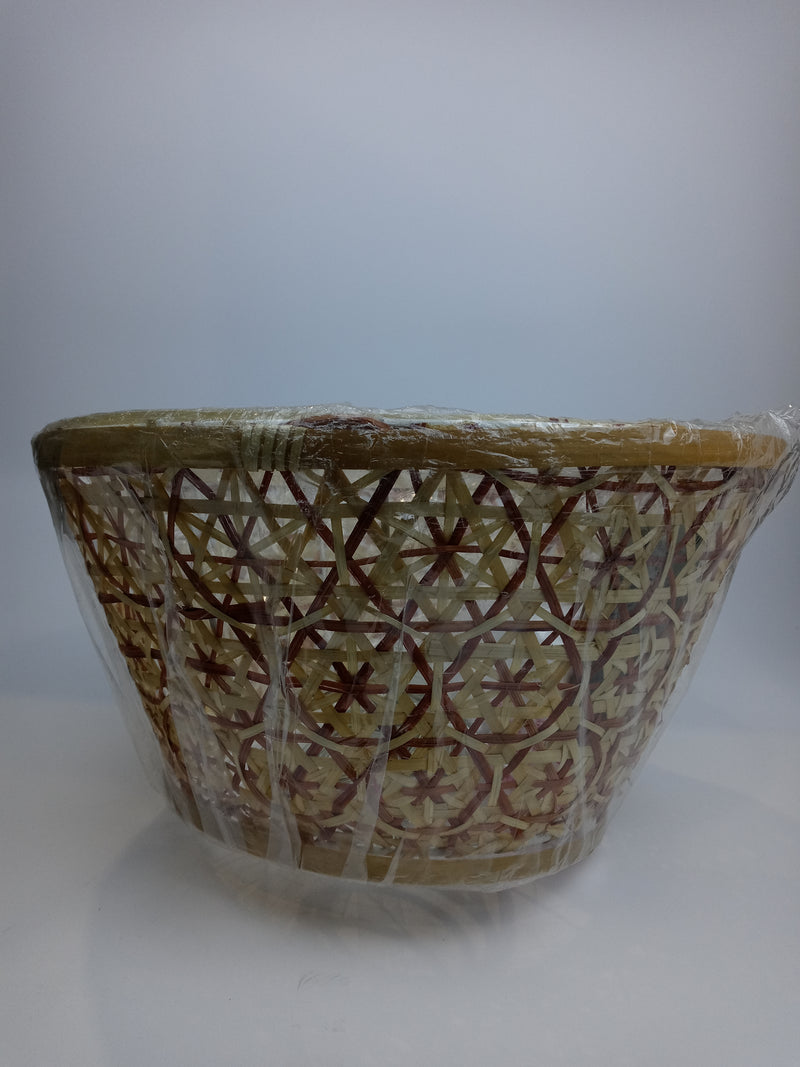 Adorn Decor Bamboo Pendant Light Handmade Woven Basket Ceiling Lamp Shade