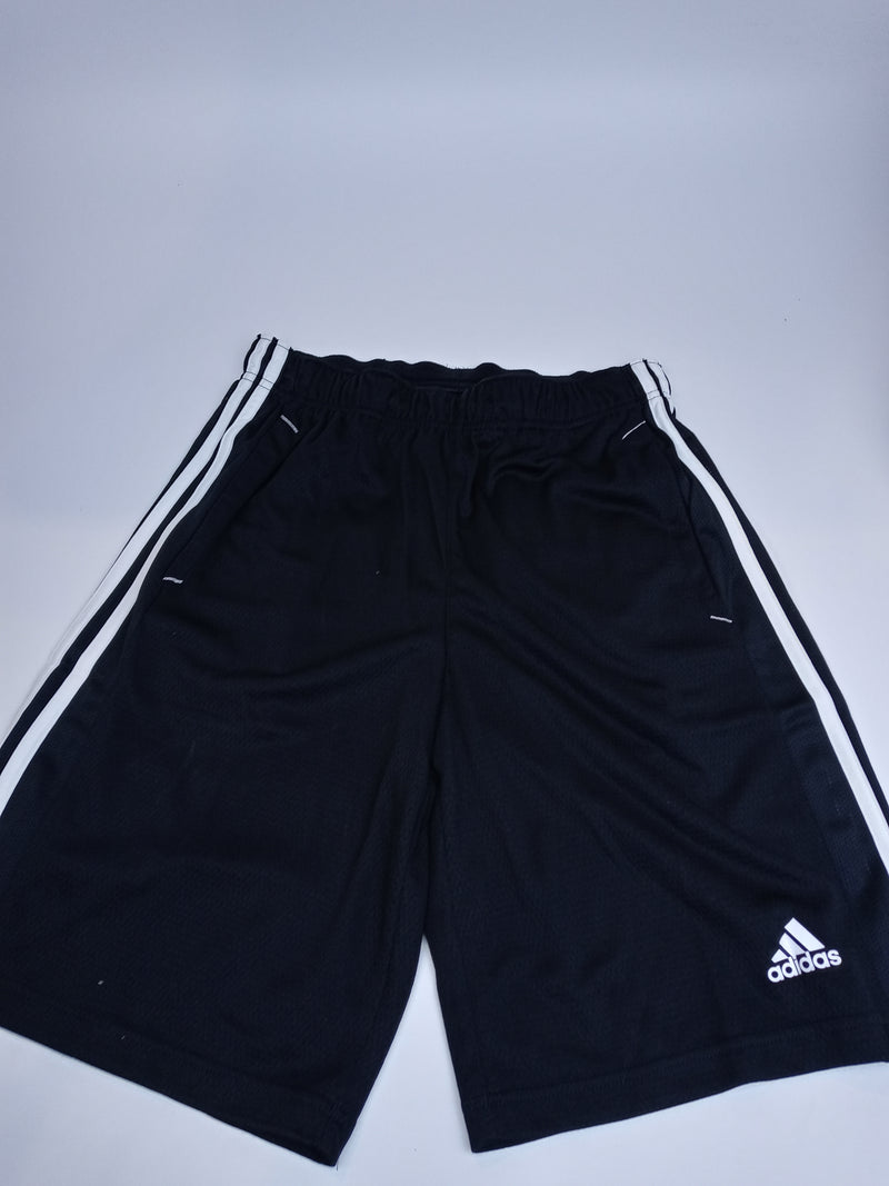 Adidas Men's Essentials 3 Shorts Size Small Black White