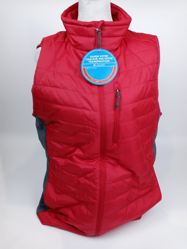 Colombia Men Size 7 Cascade Trail Hybrid Vest Omni Heat