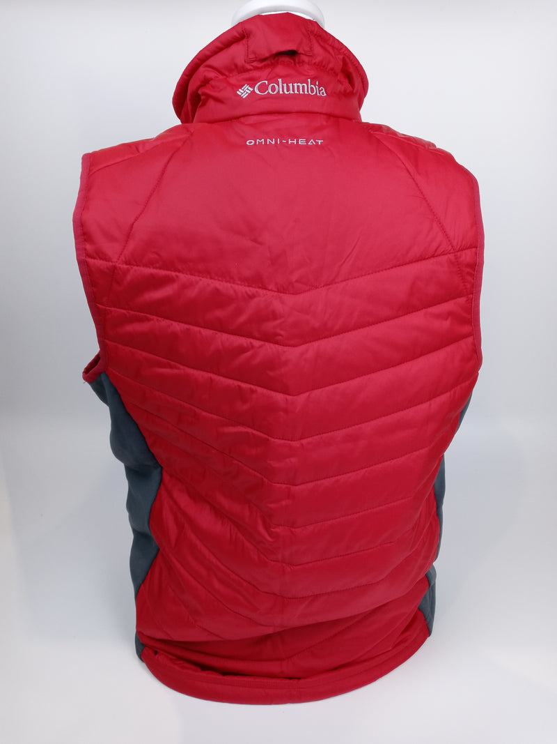 Colombia Men Size 7 Cascade Trail Hybrid Vest Omni Heat