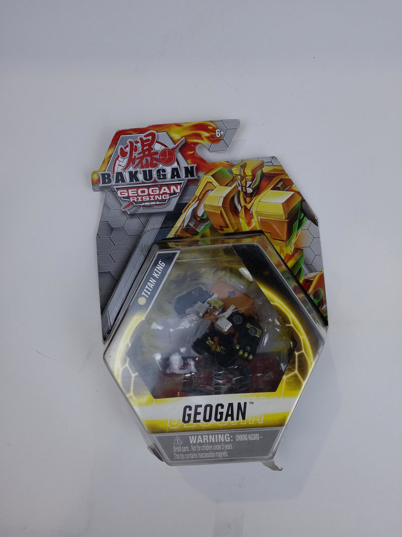 Bakugan Geogan Titan King Collectible Action Figure and Trading Cards