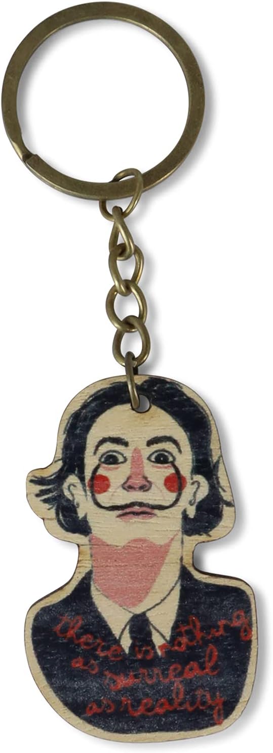 Designer Souvenirs Dali Wooden Keyrings