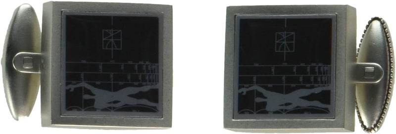 A Studios Le Modular/Figure Cufflinks by Le Corbusier (A1LC01C)