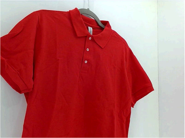 Jerzees Womens Polo Regular Short Sleeve Polo Color Red Size Large