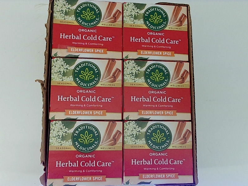 Cozy Farm Tea Herbal Cold Care Color MultiColor Size 6pack X16 Tea Bags