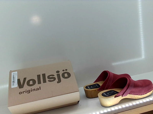 Vollsjo Clogs with Wooden Sole Size 9