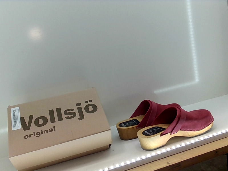 Vollsjo Clogs with Wooden Sole Size 9