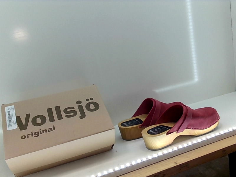 Vollsjo Clogs with Wooden Sole Size 9