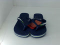 Havaianas Boys Brasil Logo Fc Toe Sandals Color Navy Blue Size 11 Pair of Shoes