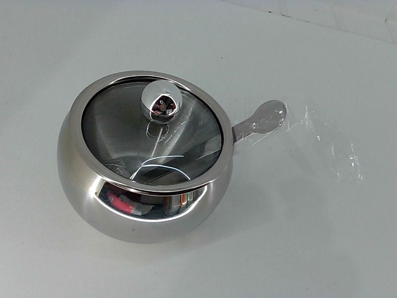 Stainless Steel Sugar Bowl with Lid ASIKA Home Accessory