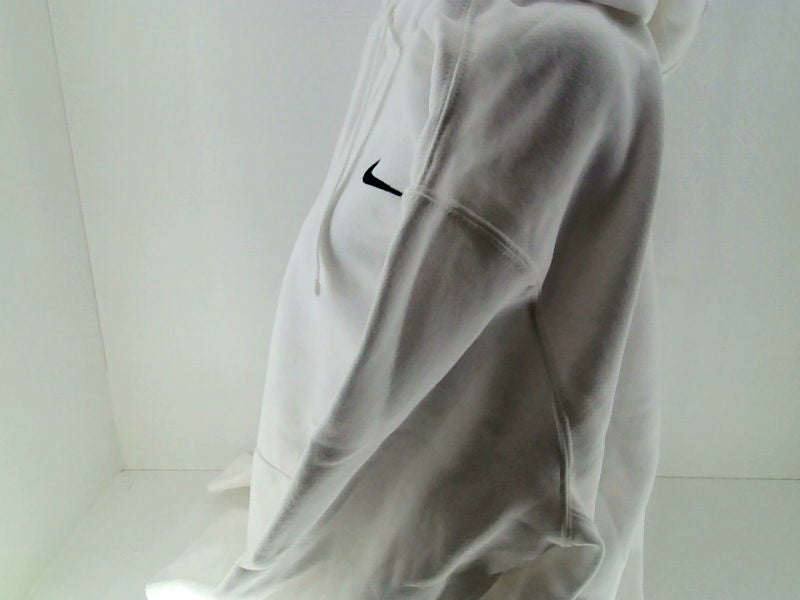 Nike Club Fleece Pullover Hoodie White Size Large