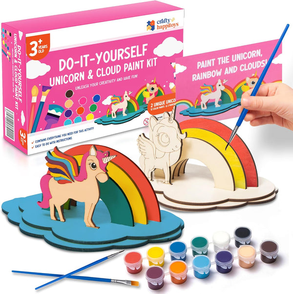 Paint Your Own Unicorn for Kids Present Unicorn Kids Arts & Crafts Kit