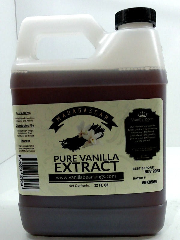 Everusely Madagascar Pure Vanilla Extract Color Vanilla Extract Size 32 Oz
