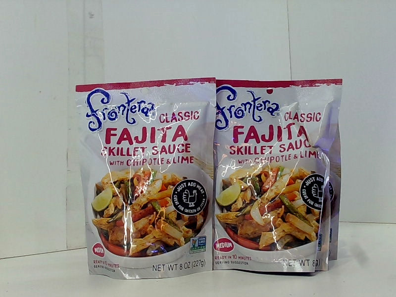 Frontera Fajita Skillet Sauce with Chipotle Lime 8 oz 6Pack