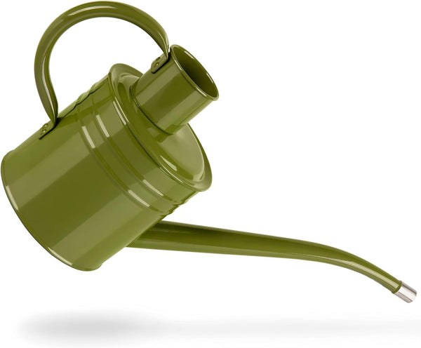 Homarden 34 Oz Green Watering Can Metal Watering Can With Long Spout
