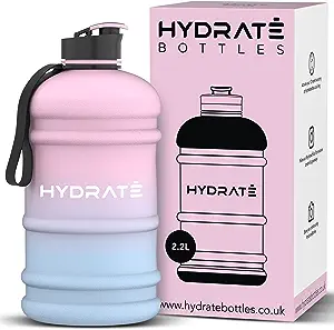 Hydrate Xl Jug Half Gallon Water Bottle Bpa Free