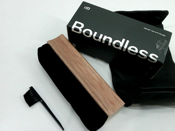 Boundless Velvet Record Brush Color Black Size 4.50 Inch