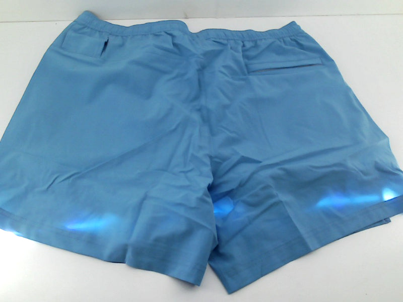 Maamgic Men's Loose Fit Gym Running Shorts Light Blue XLarge