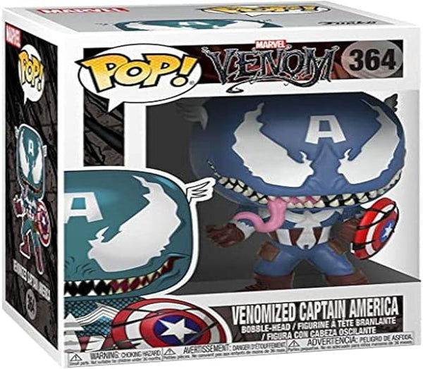 Pop Funko Marvel Venom Venom Captain America Multi