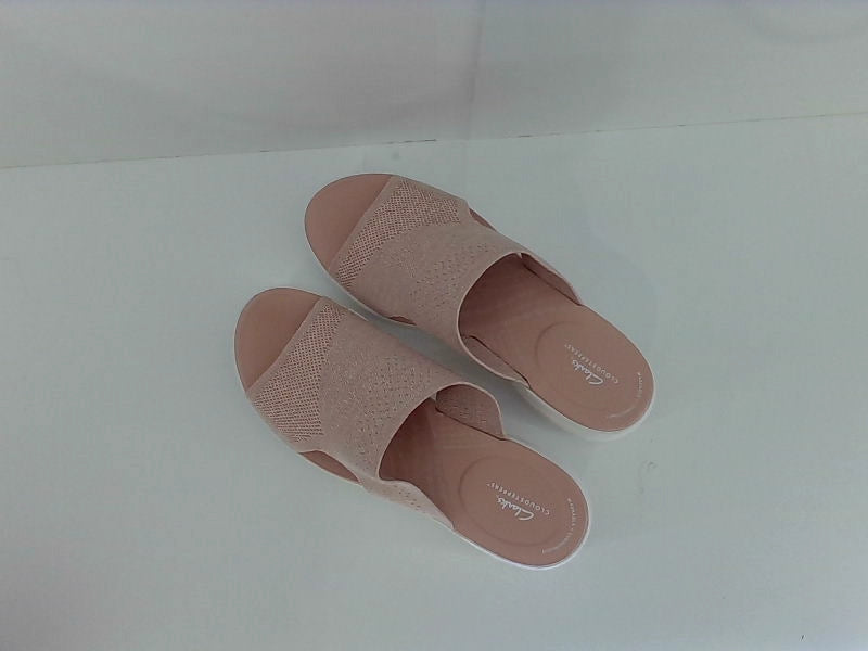 Clarks Womens Sandal Open Toe Casual Platform Sandals Color Pink Size 11