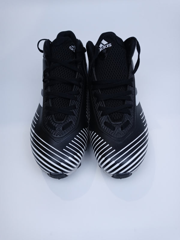 Adidas Men Size 9 Black White Ecunce Pair Of Shoes