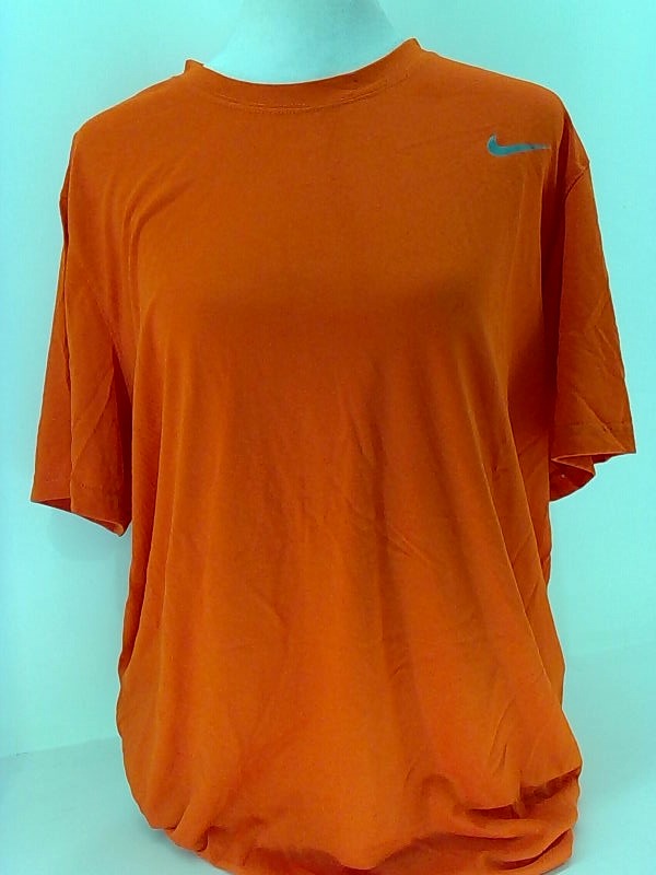 Nike Mens Dri Fit Legend Fitness T-Shirt Large Orange Color MultiColor Size Large