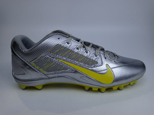 Nike Men Size 16 Color Chrome Yellow Sport Cleat Alpha Pro Td Pair of Shoes