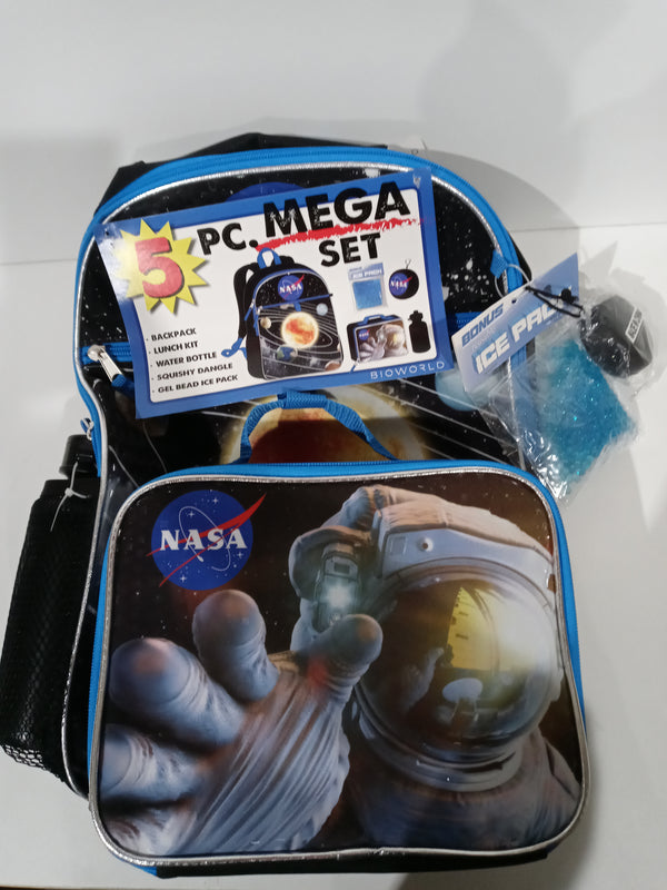 NASA Kids Backpack Lunch Set