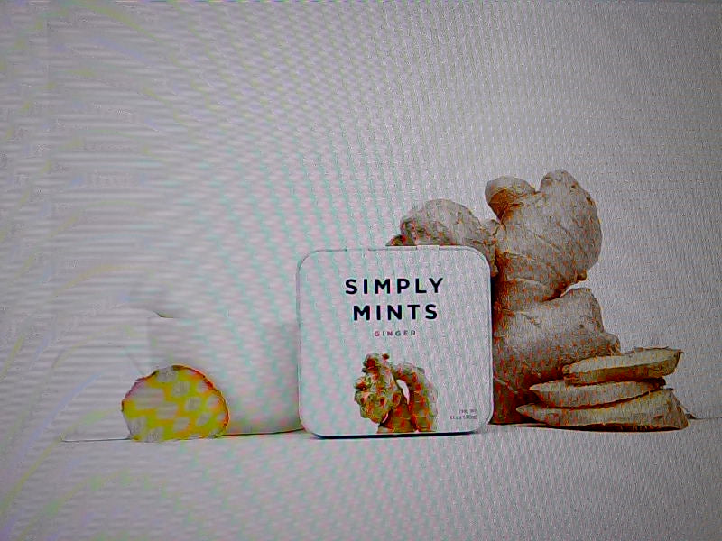 Simply Gum Ginger Mints Pack of 6