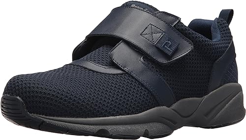 Propet Men's Stability Strap Sneaker Navy Size 8 Wide Pair of Shoes