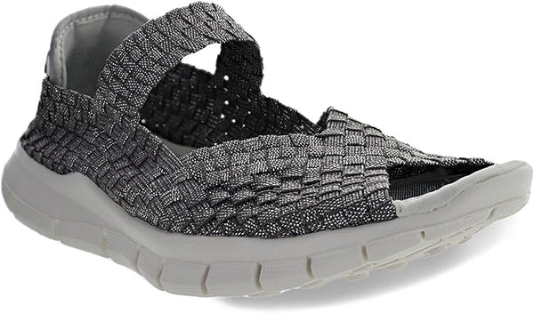 Bernie Mev Women's Comfi Sandal Smoke Shimmer 40 M Pair of Shoes