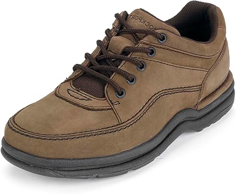 Rockport Men's World Tour Classic Walking Shoe Chocilate Nubuck-size 6 Pair of Shoes