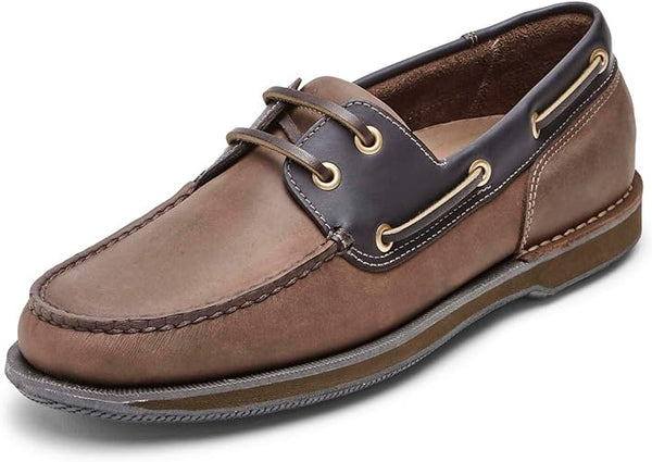 Rockport Men's Ports Of Call Perth Slip On Chocolate Size 6.5 M Pair of Shoes
