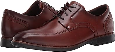 Rockport Men's Slayter Oxford New Brown Size 7 Pair of Shoes