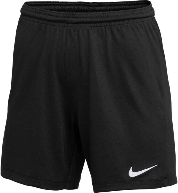 Nike Womens Soccer Drifit Park Iii Shorts Small Black Color Black Size Small