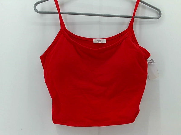 Active USA Red Women's Crop Top Medium