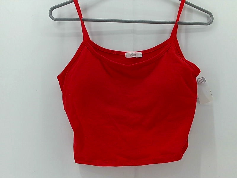 Active USA Red Women's Crop Top Medium