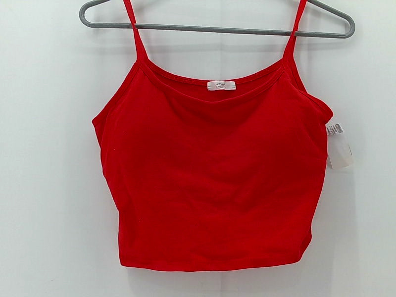 Active USA Red Women's Crop Top Medium