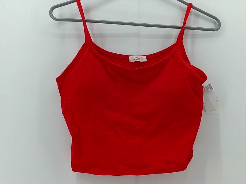 Active USA Red Women's Crop Top Medium