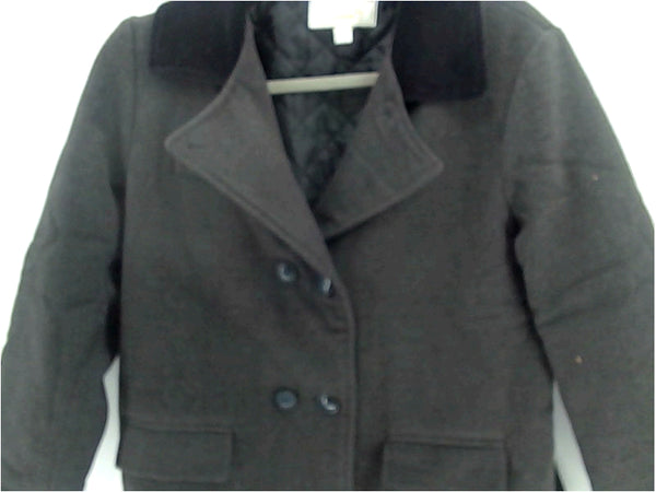 Cremson Boys Coat Jacket Hat Regular Snap Dress Coat Color Charcoal Size 16 Plus