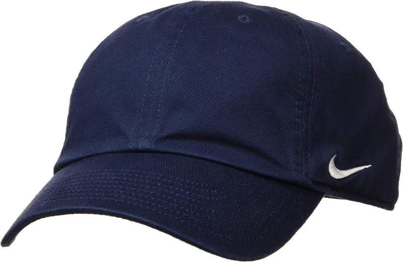 Nike Men's 518015 010 Tech Swoosh Cap Color Azul Navy & White Size Adult Unisex